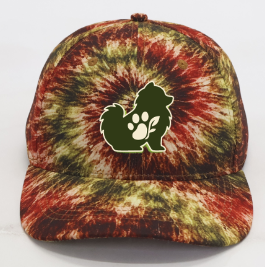 The Bloom Tie-dye Baseball Cap (available to preorder/delivery in July)