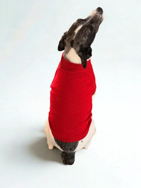 The Lena Collection Sweater — Rose Red