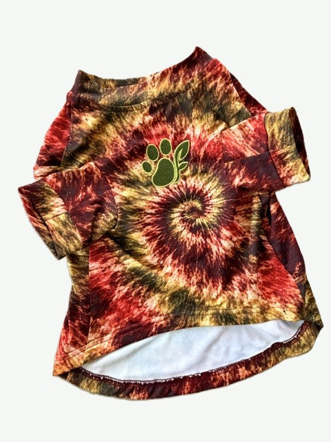 The Bloom Collection Tie-Dye Dog Tee (available for preorder/ July delivery)